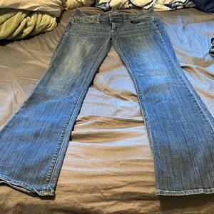 American Eagle Outfitters Blue Wide Leg Jeans